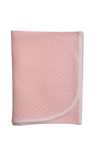 Baby Plain Pink Canastra Pima Blanket